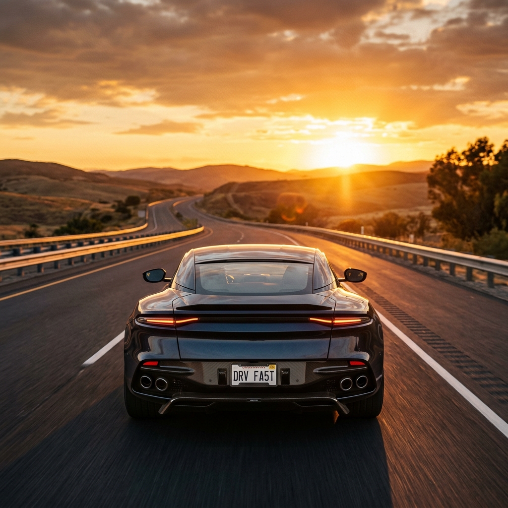 Premium Sport Car Background